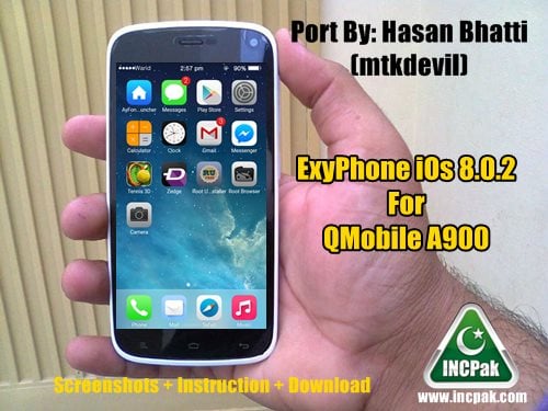 ExyPhone iOs 8.0.2 Rom