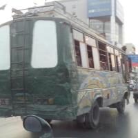 Karachi Public Transport Mini Bus