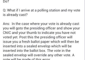 vote info
