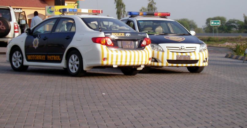 Motorways are selectively closed for traffic 