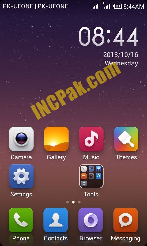 Noir A8 miui 