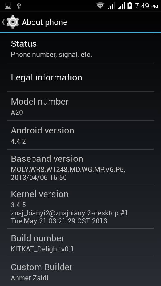Kit Kat Delight Rom