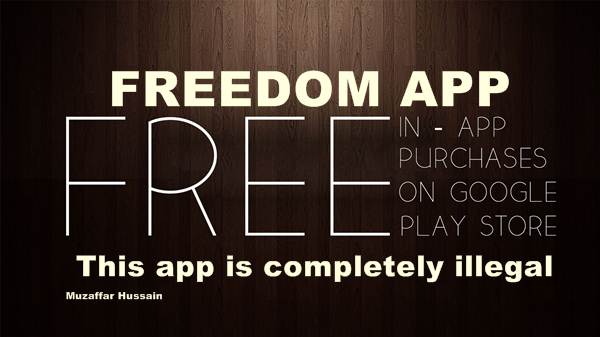 Freedom app