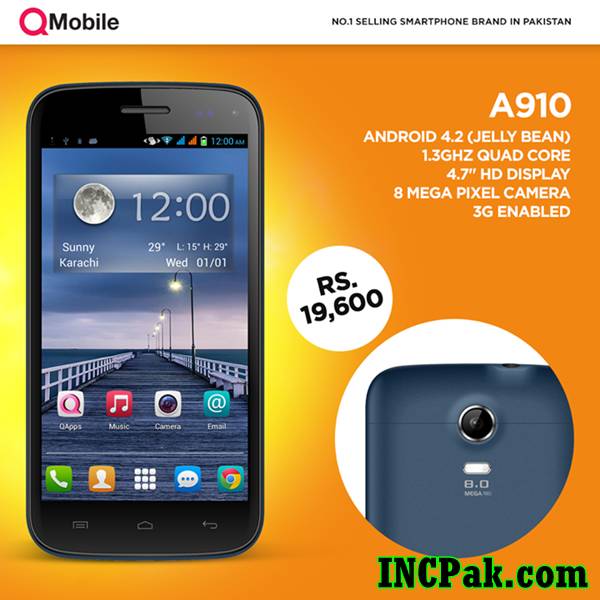 Qmobile Noir A910