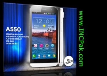 Qmobile noir a550