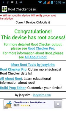 Root Checker