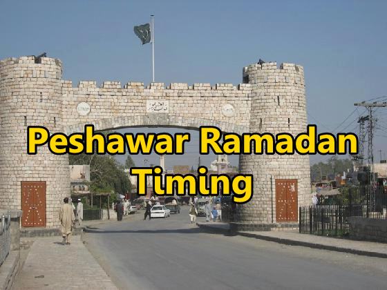 Peshawar Ramadan Timing