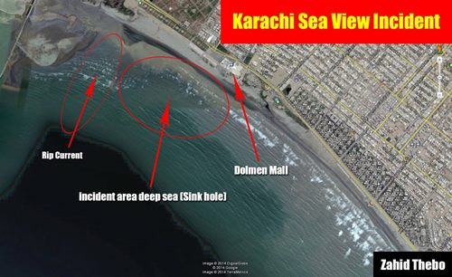 Karachi Beach incident 