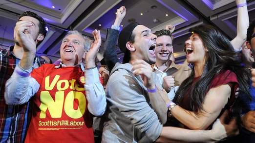 BRITAIN-SCOTLAND-INDEPENDENCE-VOTE