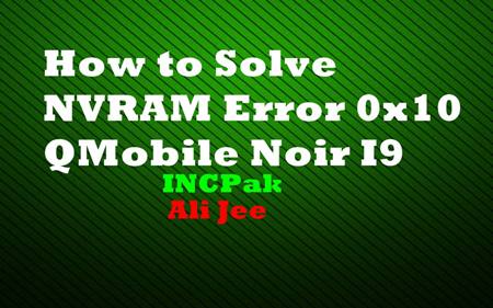 NVRAM Error