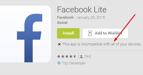 facebook lite