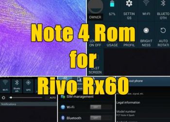Note 4 Rom for Rivo Rx60