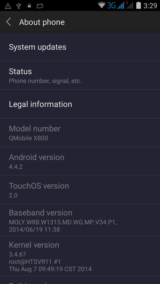 Touch Os Rom