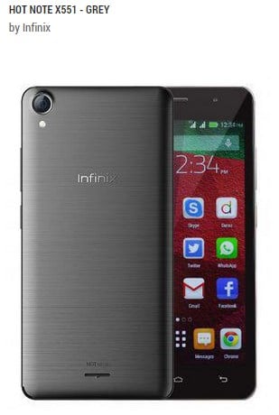 Infinix Hot Note