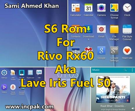 S6 Rom for Rivo Rx60