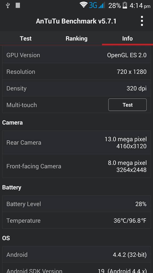 one benchmark 4