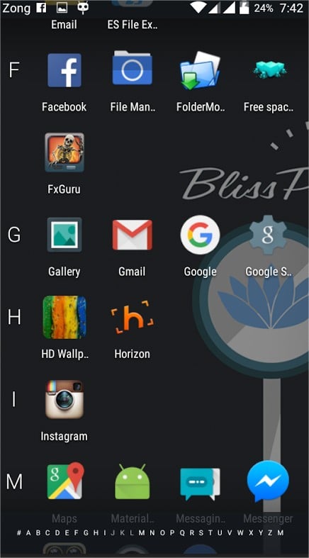 BlissPop v 3.5 Rom for QMobile Noir i7