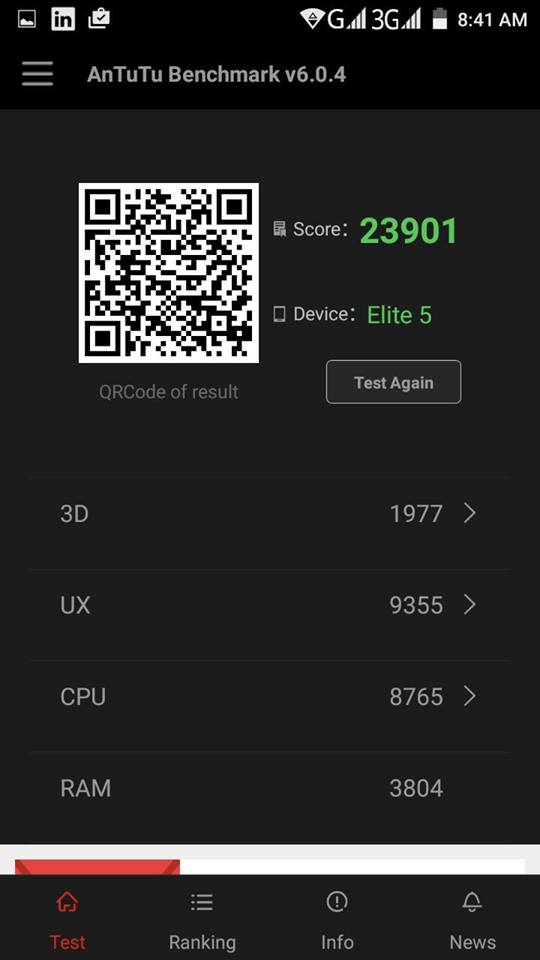 Leagoo Elite 5 Elite5-benchmark1