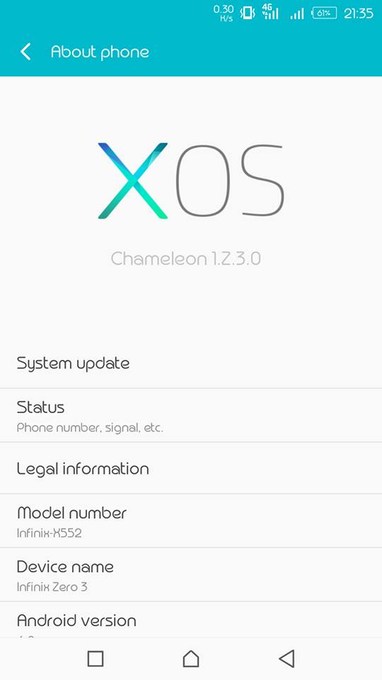 Infinix Zero 3