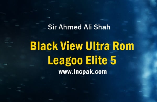 Black View Ultra Rom