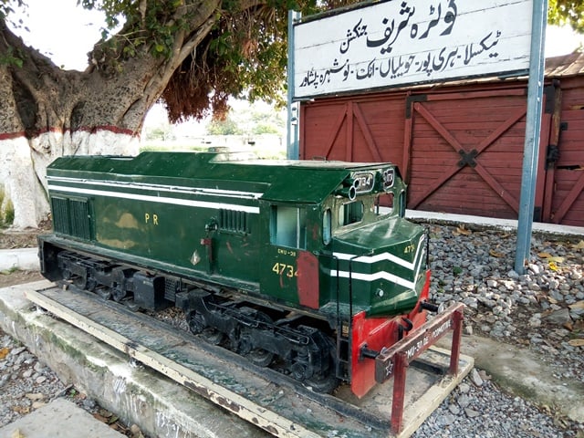 Golra Sharif Railway Station Diesel Engine model