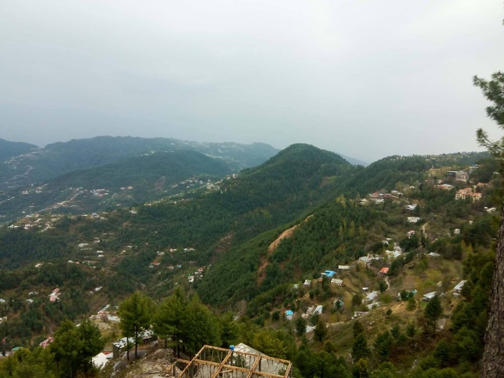 Khaira Gali Hill Top view
