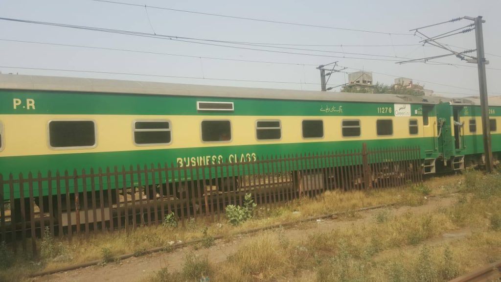 Green Line train collides with freight cars at Lahore railway station