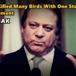 Nawaz Sharif has Killed Many Birds With One Stone With His Statement