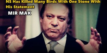 Nawaz Sharif has Killed Many Birds With One Stone With His Statement