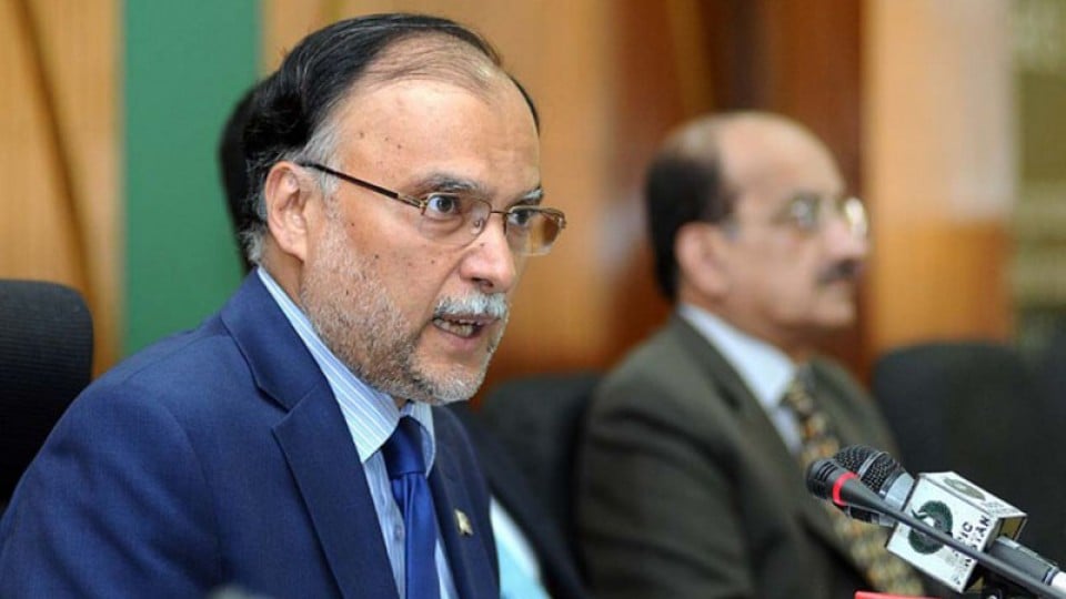 Ahsan Iqbal shot