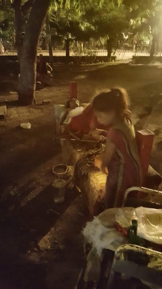 Maryam and her ill mother ( Sialkot )