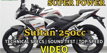 Super Power Launched Sultan 250cc Specs and Price in Pakistan
