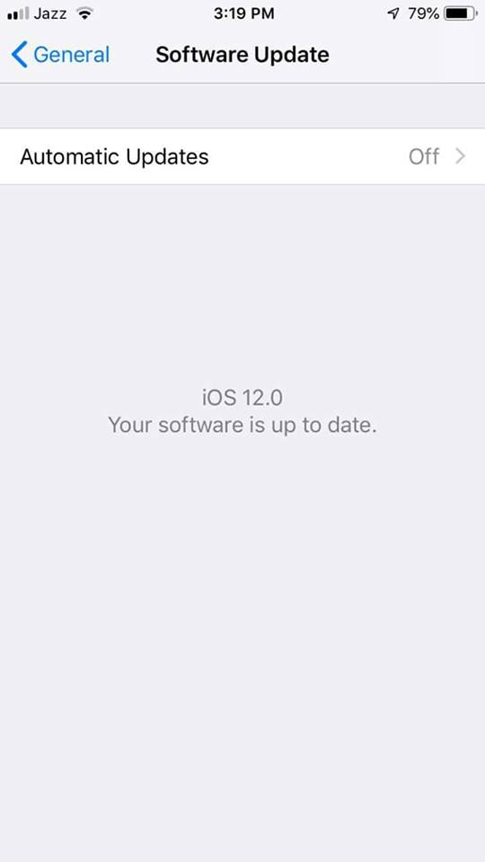  iOS 12 beta