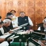 New federal cabinet took oath at President House