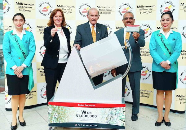 $1 million won by Pakistani in Dubai Duty Free raffle