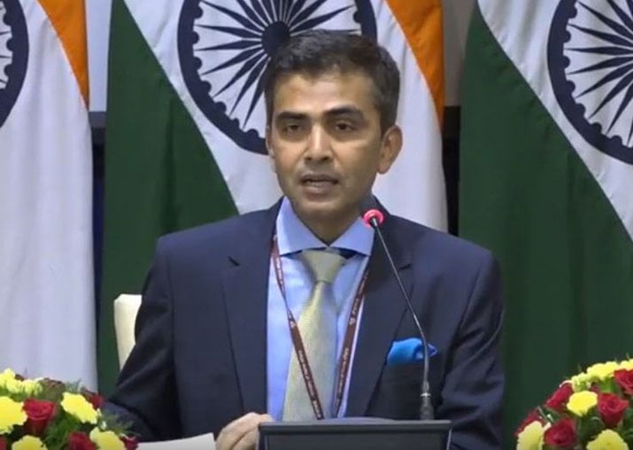 Ministry of External Affairs (MEA) Spokesperson Raveesh Kumar