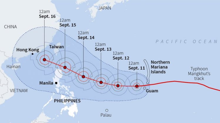 typhoon in Philippines