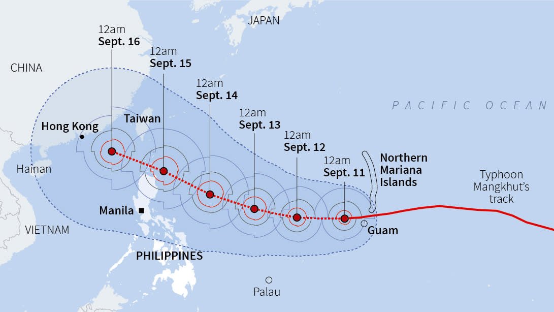 typhoon in Philippines