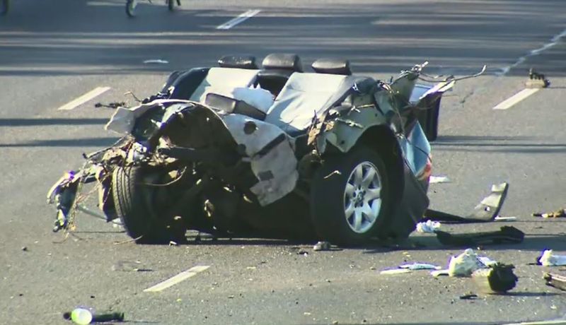  BMW Crash Kills 25 Year Old Woman : PC 9NEWS