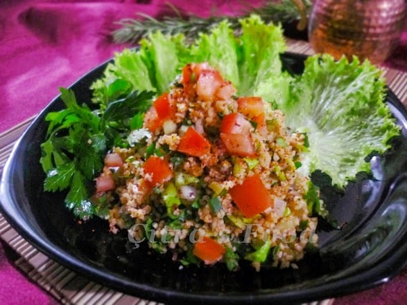 Bulgur Salad (Turkish Recipe)