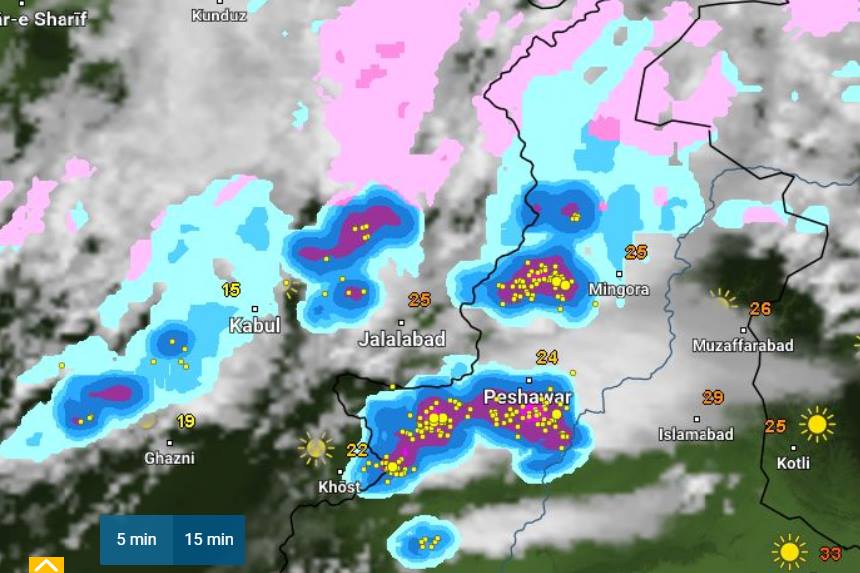 ISLAMABAD / RAWALPINDI Thunderstorm Alert