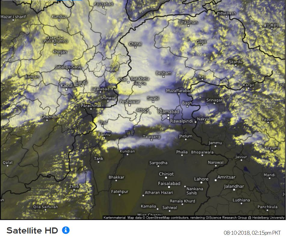 ISLAMABAD / RAWALPINDI Thunderstorm Alert