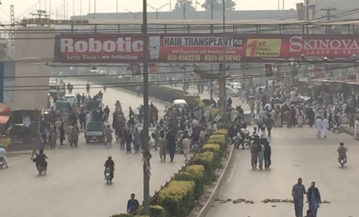 Islamabad/ Rawalpindi - Faizabad Blocked - Protest Underway 