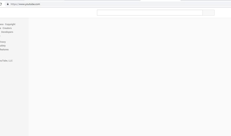 YouTube down is worldwide (Screenshot)