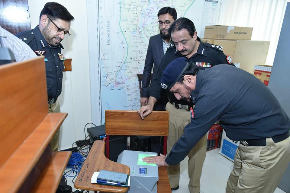 Sindh Police launched biometric verification service