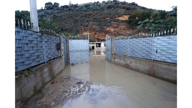 flooded house where nine people lost their live