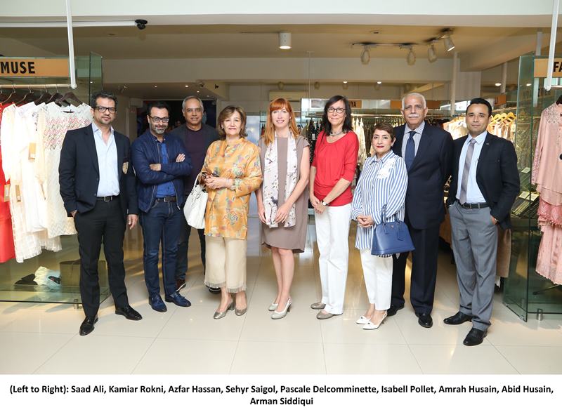 Belgian Trade Delegation meets Pakistan Fashion Design Council (PFDC)