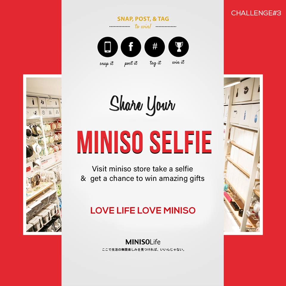 MINISO Selfie Challenge No.3 - ForHimForHer Campaign