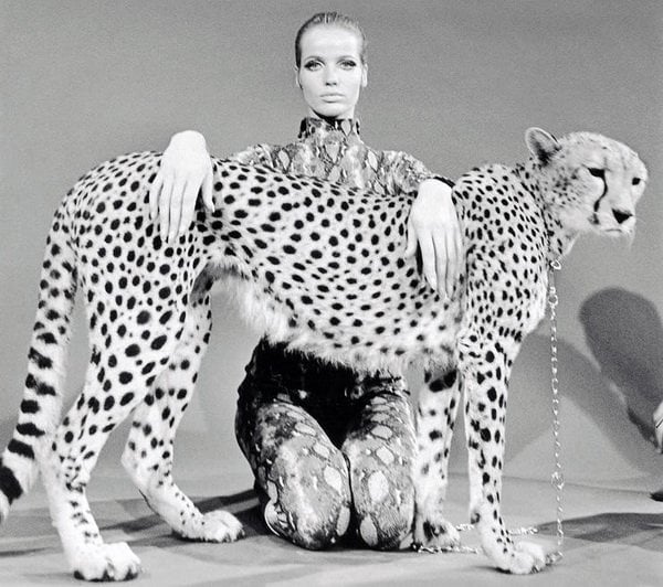 Young Veruschka von Lehndorff
