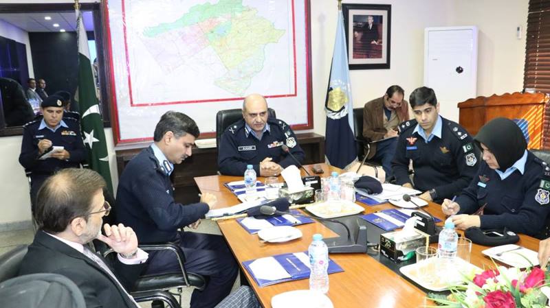 IGP Islamabad held a meeting with PEIRA